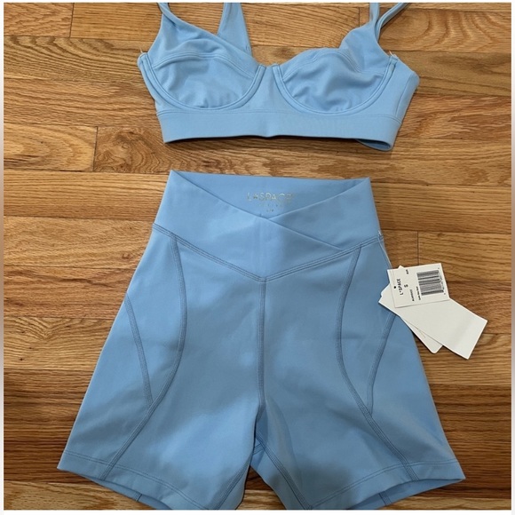 GUC L*space Tryout sports bra + Carter bike shorts size small - Picture 6 of 7